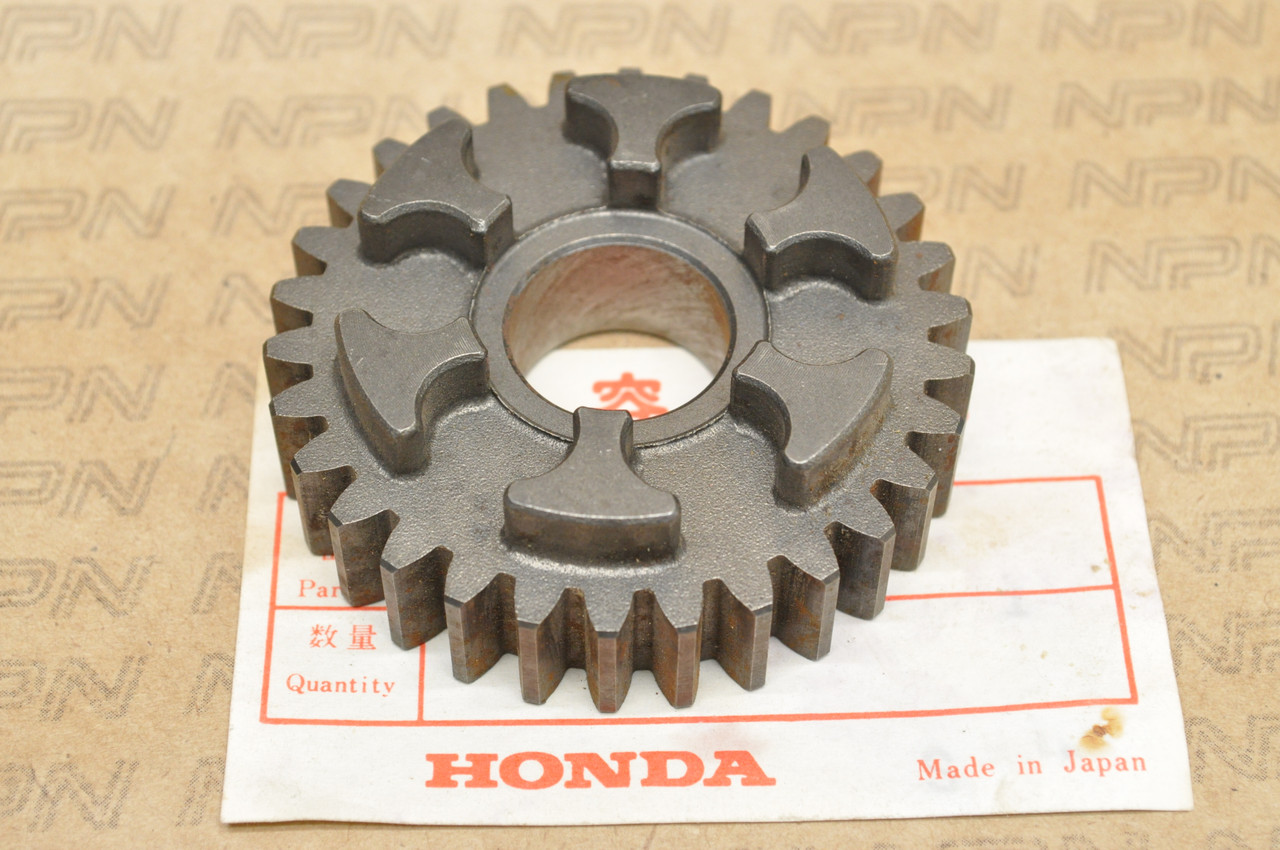 NOS Honda CB500 K0-K2 Transmission Main Shaft Top Gear 30T 23481-323-000