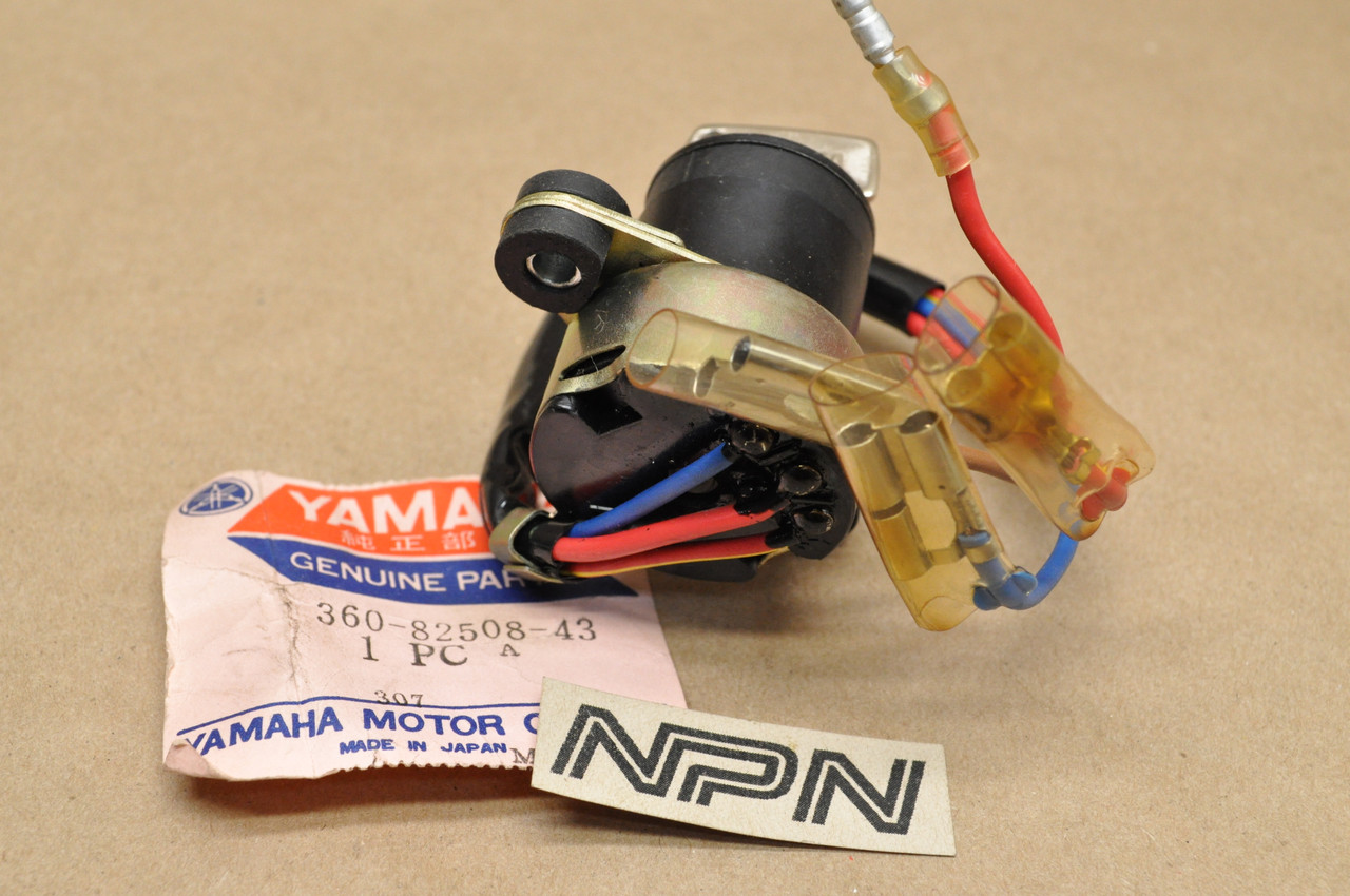 NOS Yamaha RD250 RD350 TX500 XS500 Main Ignition Switch & Key 360-82508-43