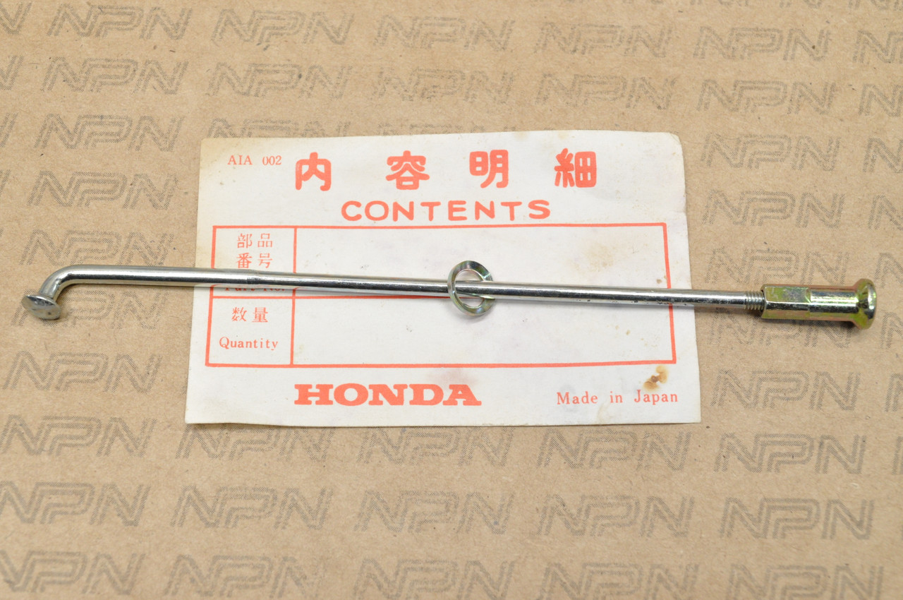 NOS Honda 1983-84 CR80 R Rear Wheel Spoke "B" & Nipple 97254-42091-L0