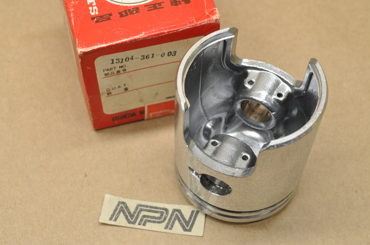 NOS Honda MT125 K0-1976 Elsinore Piston .75 Oversize 13104-361-003