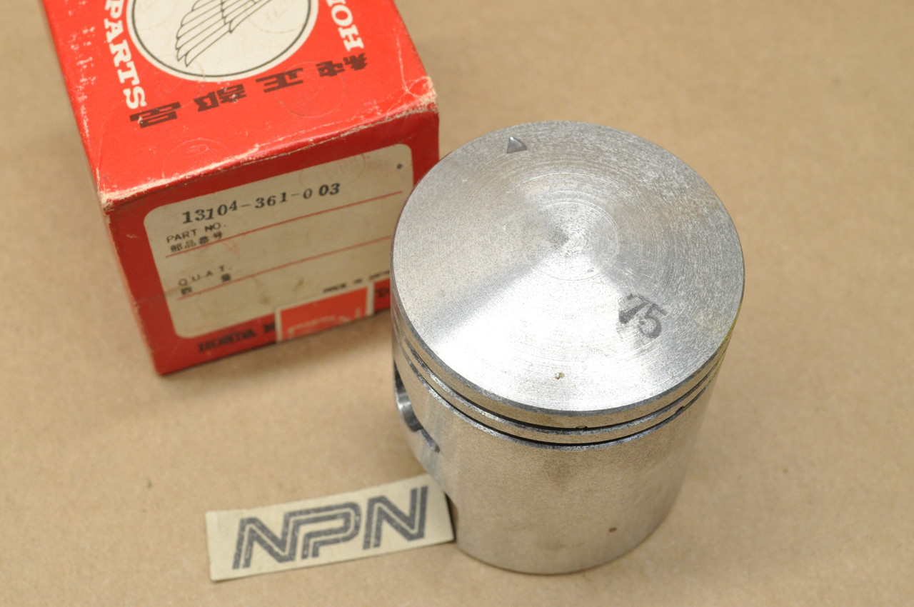 NOS Honda MT125 K0-1976 Elsinore Piston .75 Oversize 13104-361-003