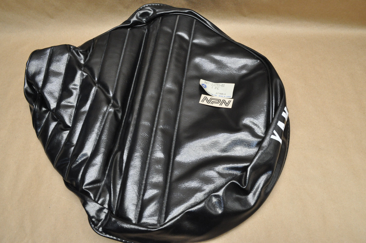 NOS Yamaha DT80 GT1 GT80 GTMX Black Seat Cover 367-24771-01