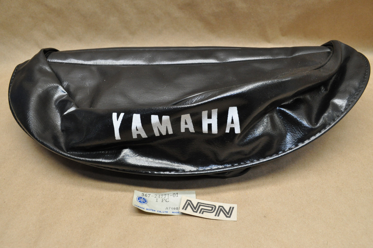 NOS Yamaha DT80 GT1 GT80 GTMX Black Seat Cover 367-24771-01