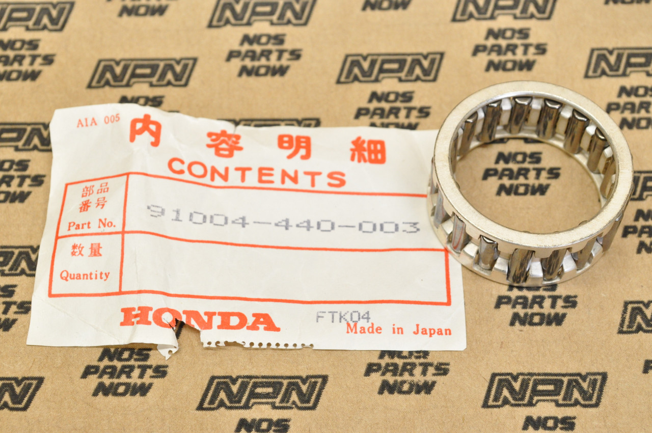 NOS Honda ATC185 ATC200 TR200 TRX200 XL125 XL185 XR200 Bearing C 91004-440-003
