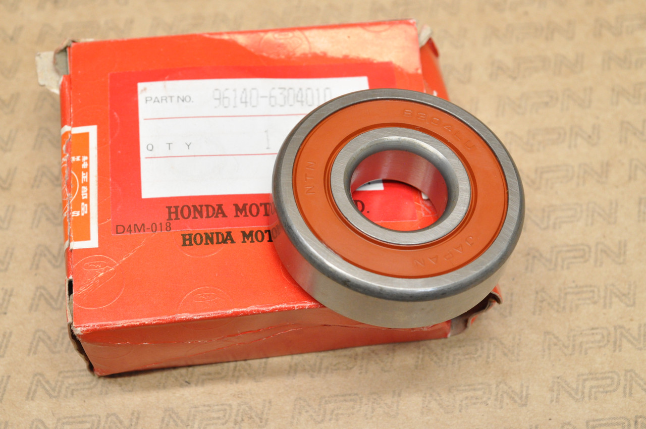 NOS Honda CB750 CBX CR250 GL1200 MT250 SL350 XL350 Bearing 96140-63040-10