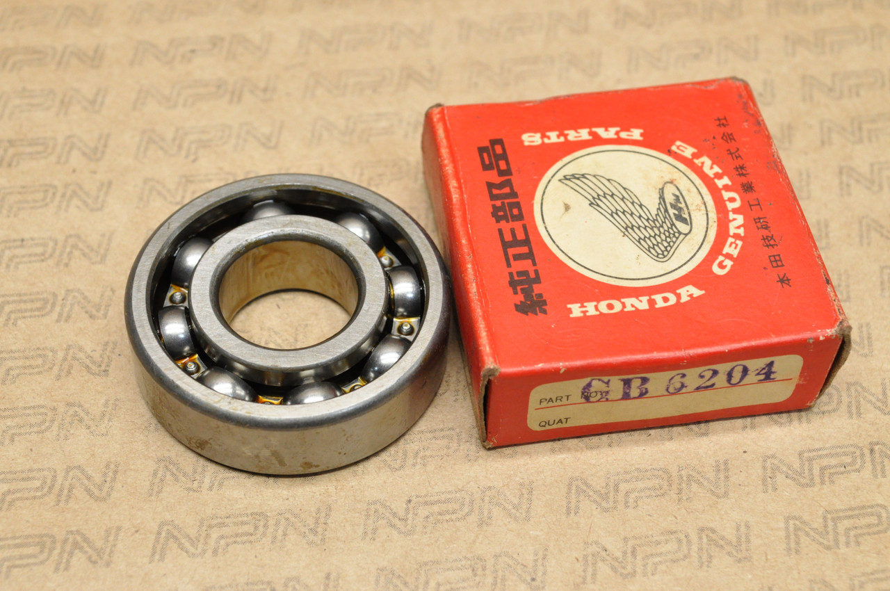 NOS Honda CB750 CL90 CT90 S90 SL125 SL90 ST90 XL125 XR200 Bearing 96100-62040