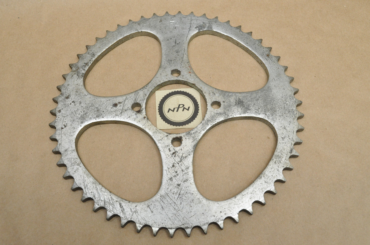 NOS Honda SL90 Rear Wheel Chain Drive Sprocket 54T 41201-074-810