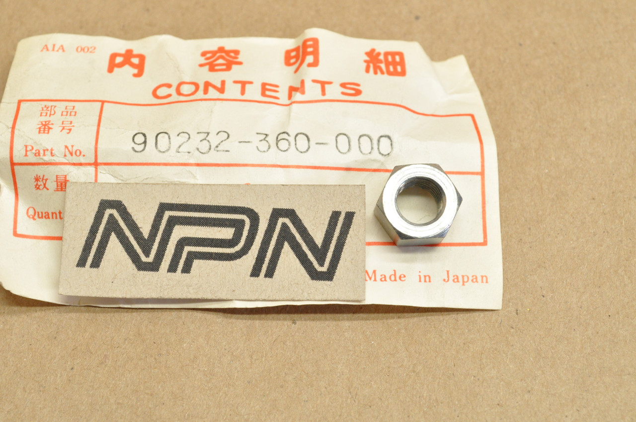 NOS Honda CR125 M MT125 K0-K1 Elsinore Cylinder Head Nut 90232-360-000