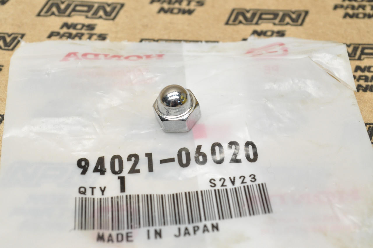 NOS Honda ATC70 C100 CA72 CA77 CA95 CBX CT70 SL70 Z50 Acorn Nut 94021-06020