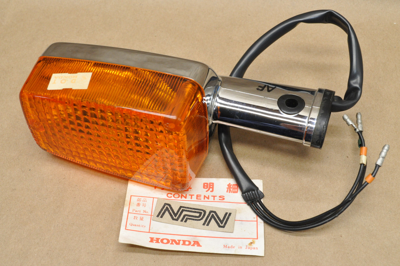 NOS Honda CB650 CB750 K CB750L Front Turn Signal Blinker Assembly 33450-425-672