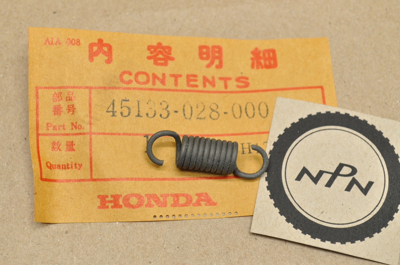 NOS Honda ATC70 C70 C100 C102 C110 CB100 CB125 CT110 CT70 Z50 Brake Spring 45133-028-000