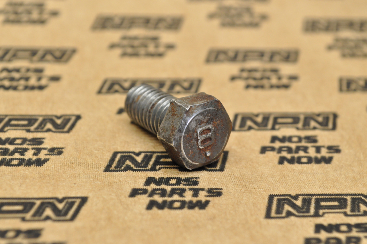 Vtg Used OEM Honda CT70 K0 Silver Tag Large 8 Bolt Screw  8 mm x 16 mm