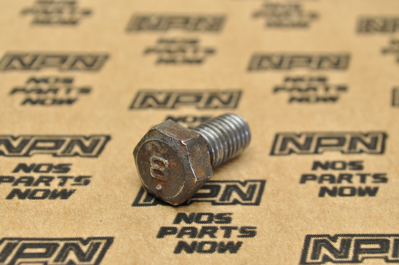 Vtg Used OEM Honda CT70 K0 Silver Tag Large 8 Bolt Screw  8 mm x 16 mm