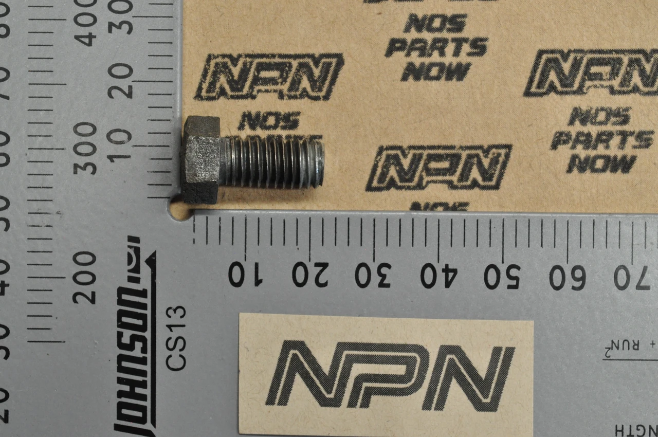 Vtg Used OEM Honda CT70 K0 Silver Tag Large 8 Bolt Screw  92000-08016