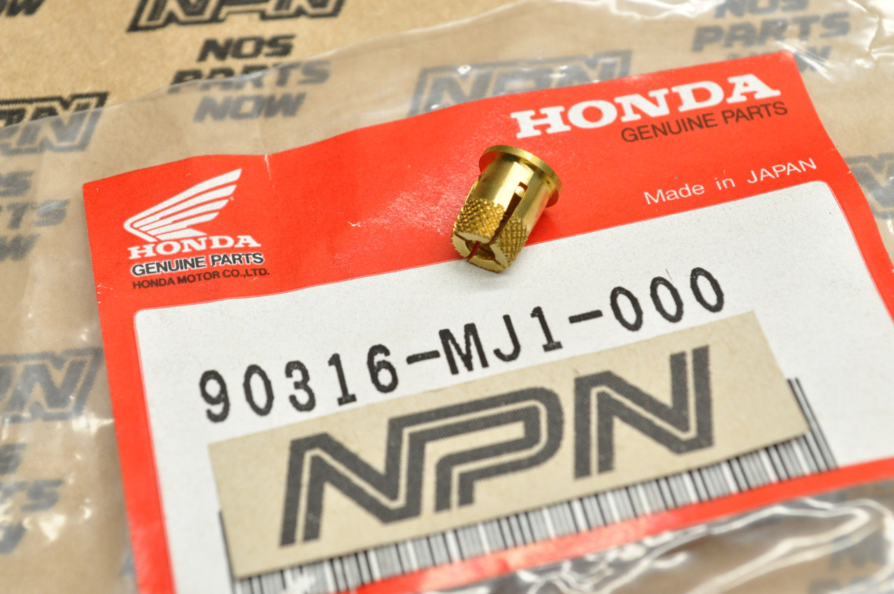 NOS Honda CB700 SC CBR1000 CBR600 VFR700 VFR750 Insert Nut 90316-MJ1-000