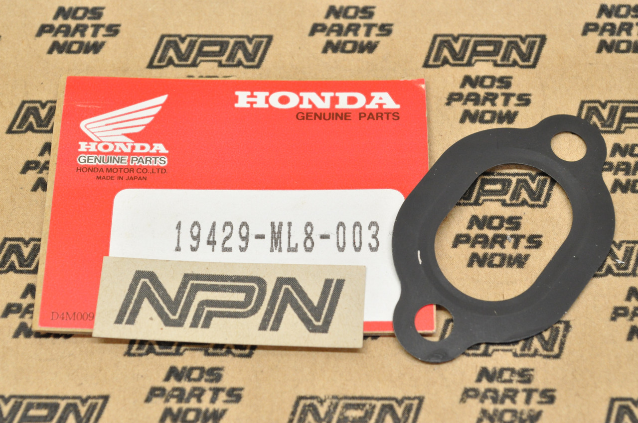 NOS Honda 1986-87 GL1200 Gold Wing Thermostat Water Joint Gasket 19429-ML8-003