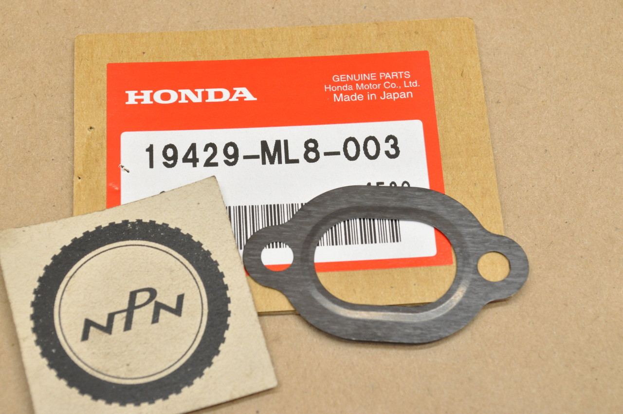 NOS Honda 1986-1987 GL1200 Gold Wing Aspencade Thermostat Water Joint Gasket 19429-ML8-003