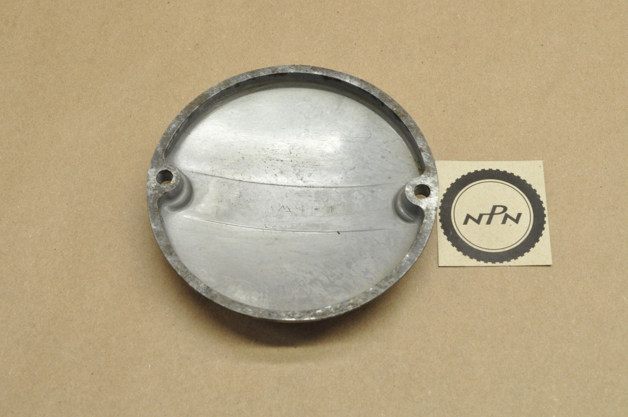 Vtg OEM Honda C70 C102 C200 CT200 Points Inspection Side Cover 30371-003-000