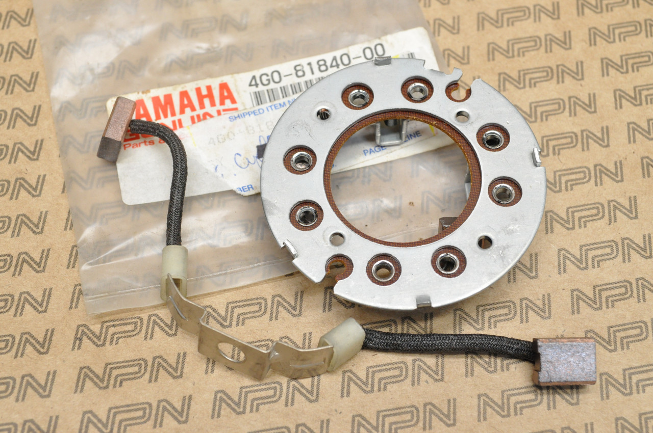 NOS Yamaha FJ600 FZ600 XJ550 XS400 YX600 Starter Motor Brush