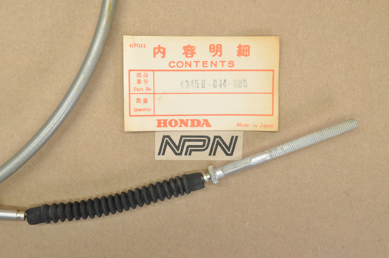 NOS Honda P50 Little Honda Moped Rear Brake Cable 43450-044-000