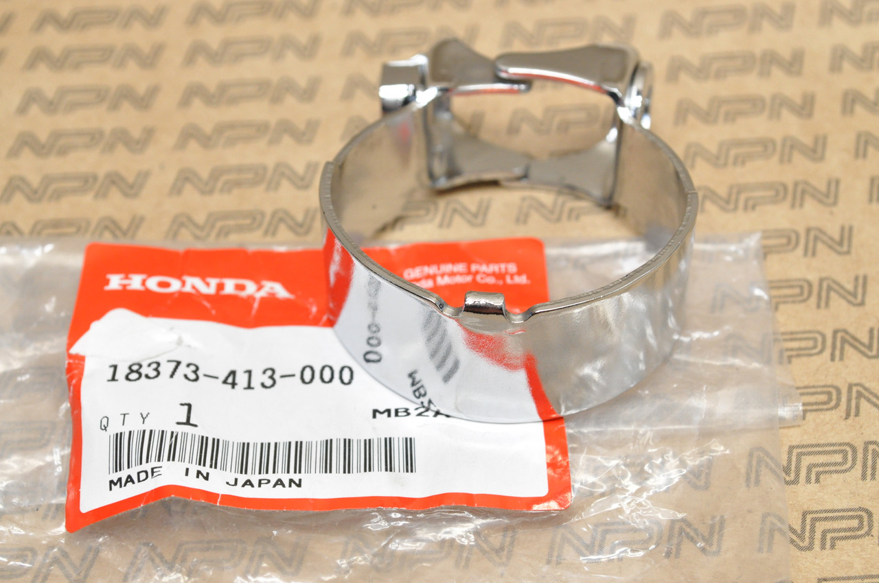 NOS Honda CB400 CB450 CM400 CM450 VT500 Muffler Band Clamp 18373-413-000