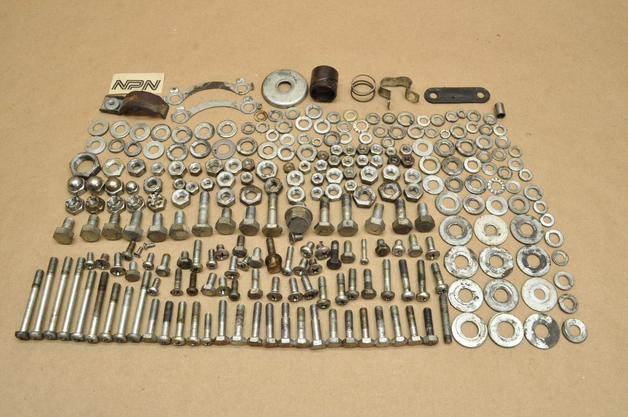 Vtg Used OEM Honda CT200 Bolt Screw Washer Nut Bearing Spring Hardware Lot