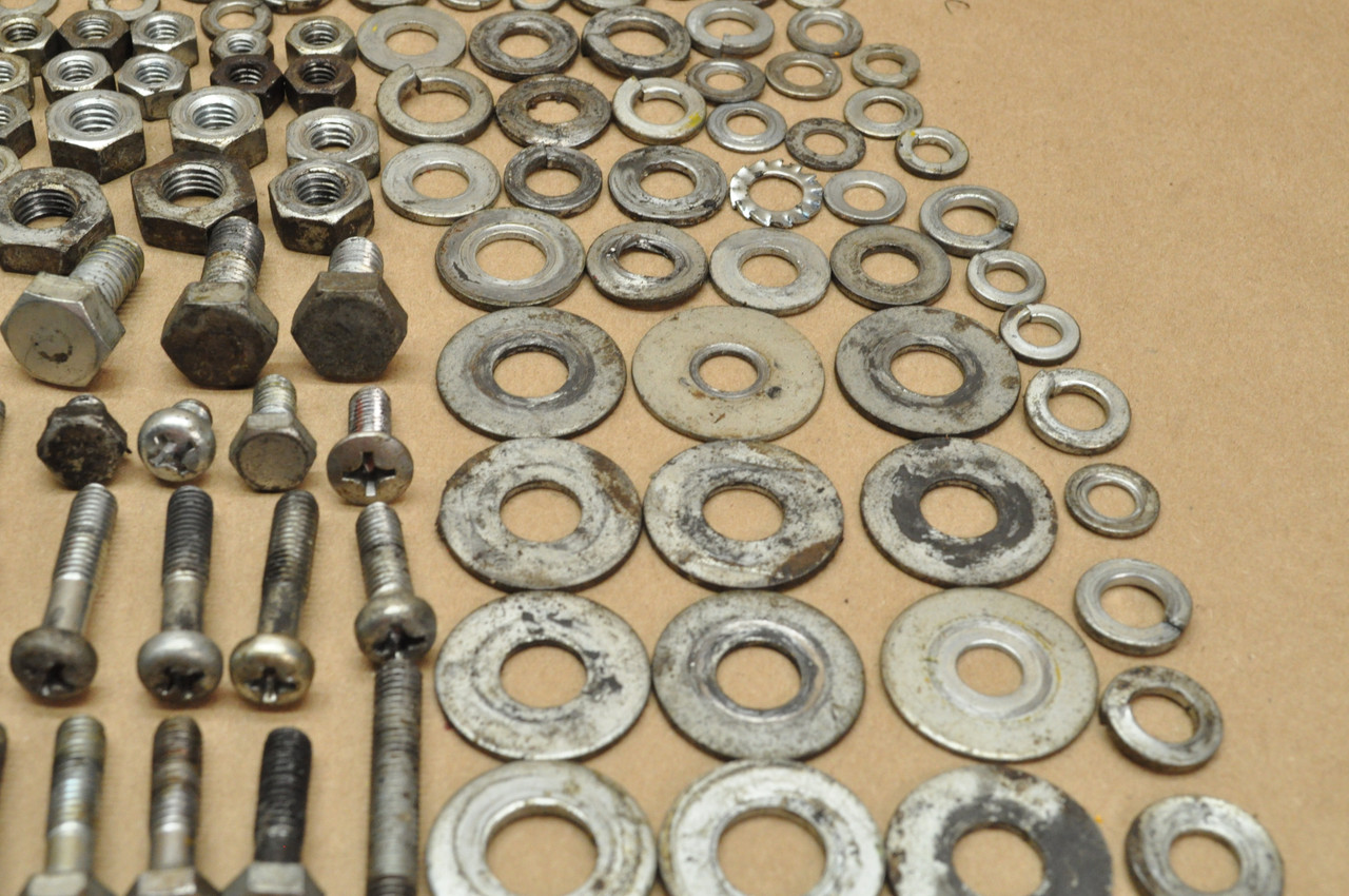 Vtg Used OEM Honda CT200 Bolt Screw Washer Nut Bearing Spring Hardware Lot