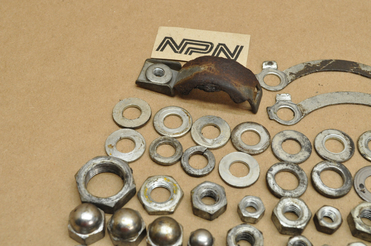 Vtg Used OEM Honda CT200 Bolt Screw Washer Nut Bearing Spring Hardware Lot