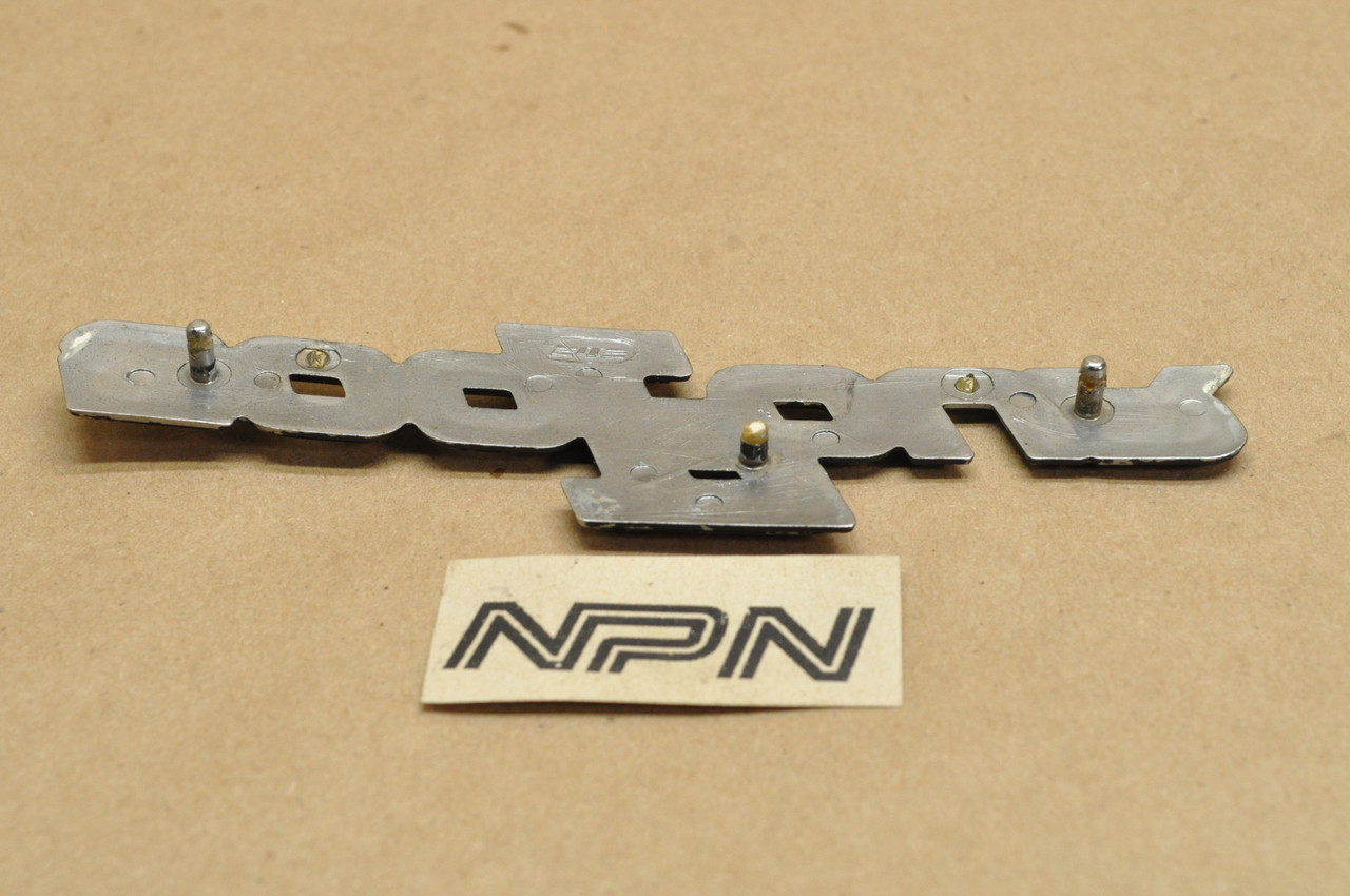 Vtg Used OEM Honda CB500 Four K0-K2 Side Cover Emblem Badge 87124-323-000