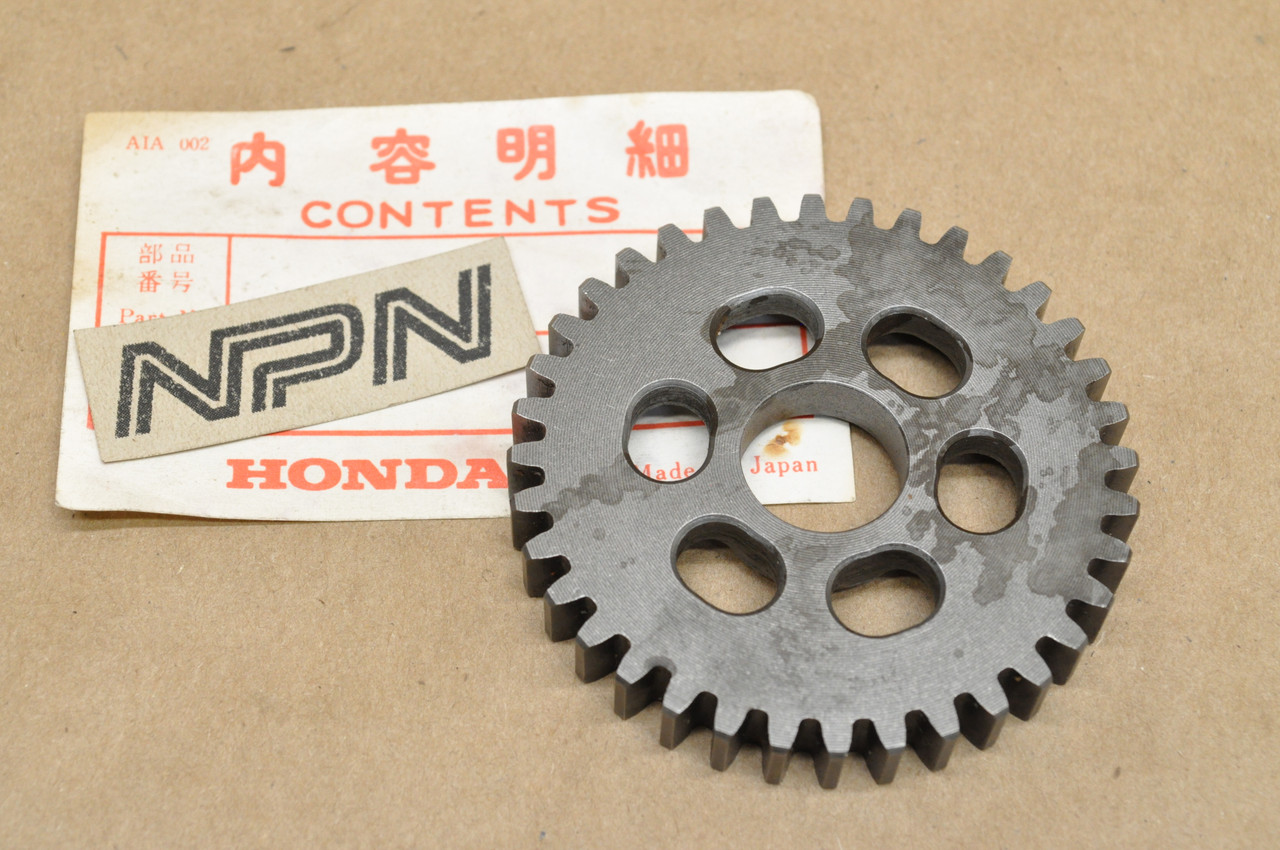 NOS Honda C70 M CT70 K0 Transmission Counter Shaft Low Gear 37T 23421-041-000