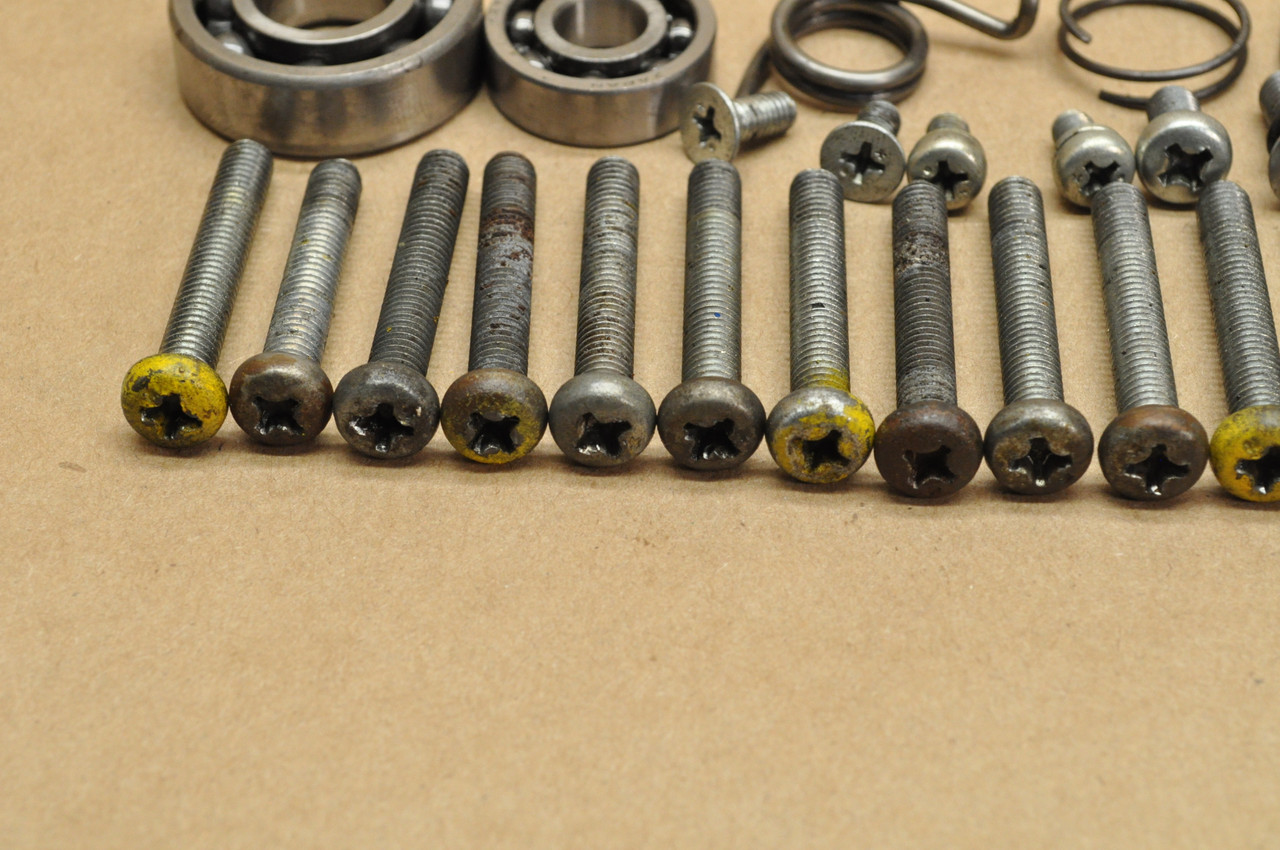 Vintage Used OEM Honda CT90 K5 Screw Bolt Spring Plate Nut Bearing Hardware Lot 