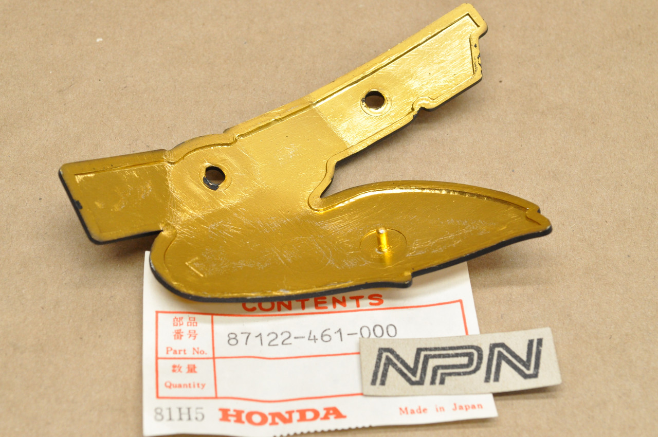 NOS Honda 1980-82 CB750 C CB900 C Left Fuel Gas Tank Badge Emblem