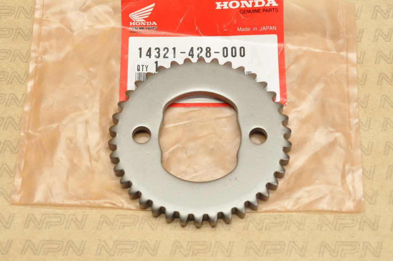 NOS Honda FT500 XL250 XL500 XR250 XR500 Cam Sprocket 14321-428-000