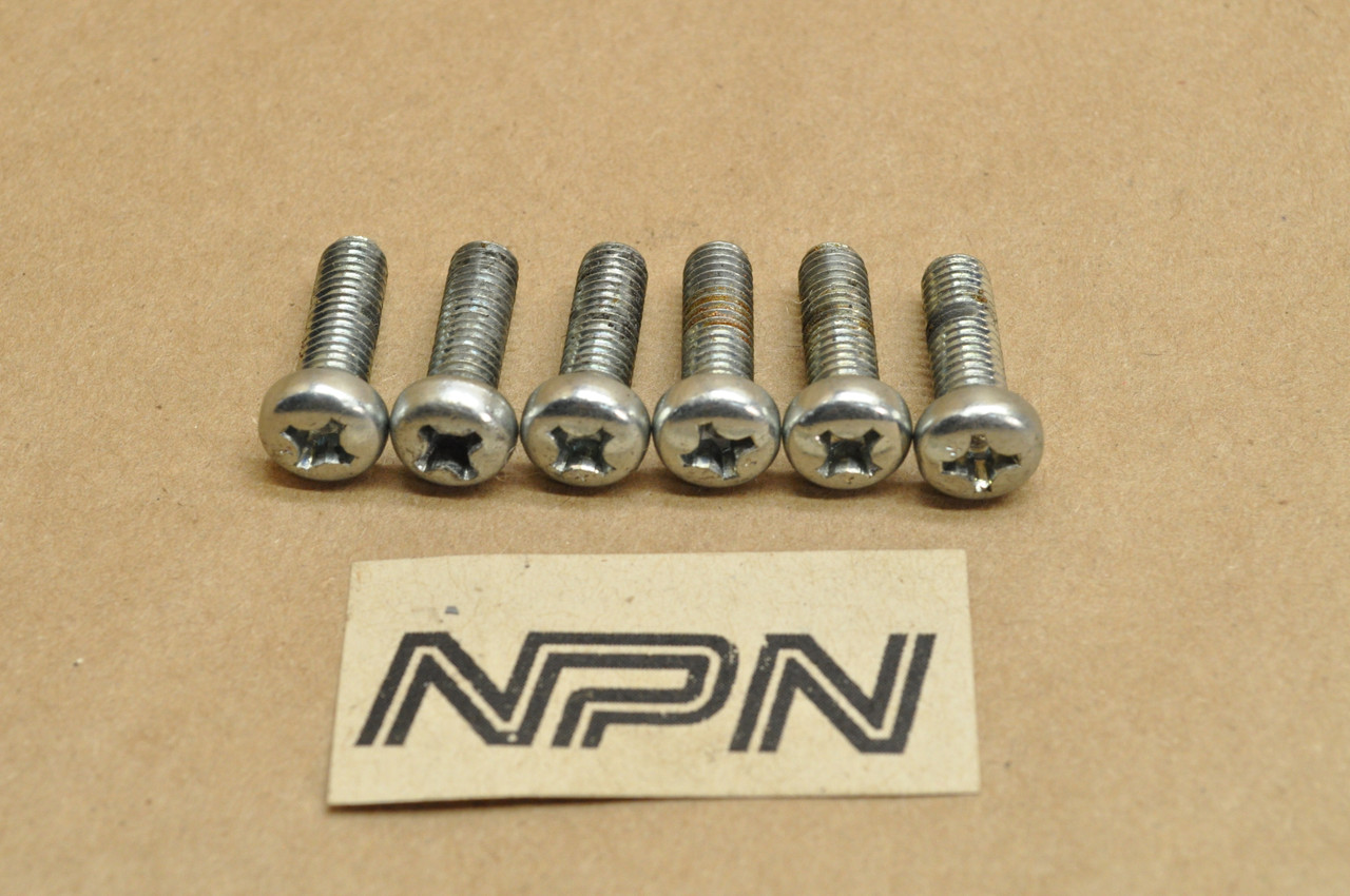 Vtg Used OEM Honda ATC70 ATC90 CA77 CB350 CB72 CB750 CB77 CBX Screw Qty6 93500-06020
