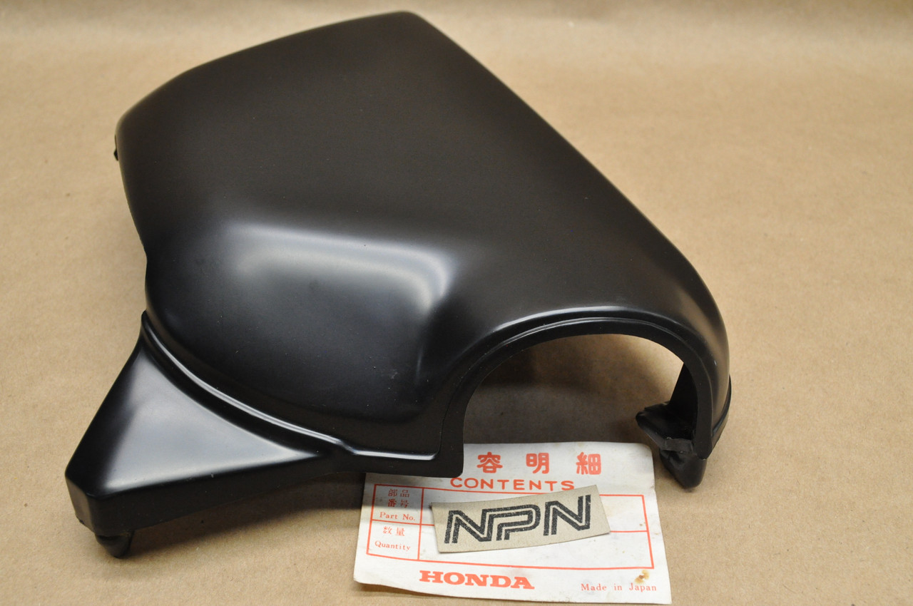 NOS Honda XL125 K1-1976 Black Right Side Cover Panel 83540-365-670B