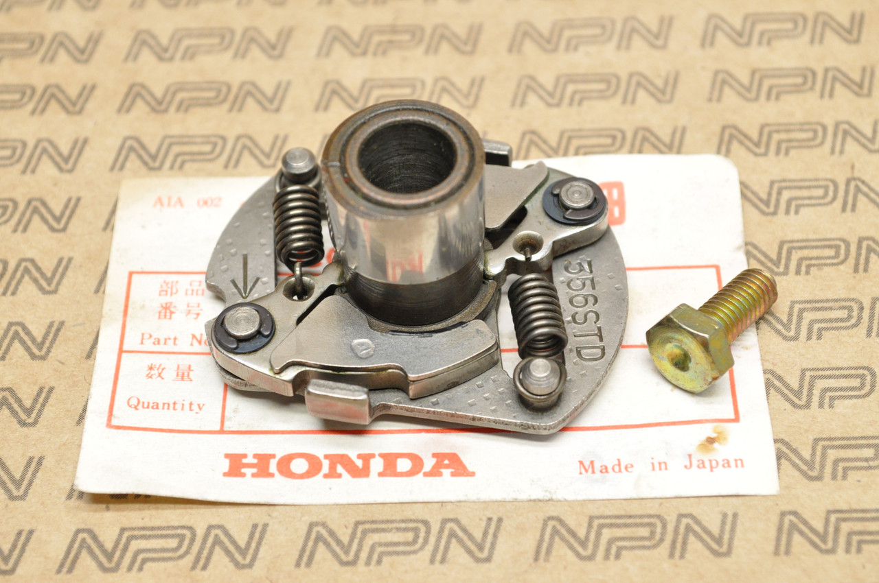 NOS Honda XL350 K0-1976 Timing Spark Advancer Assembly 30220-356-004