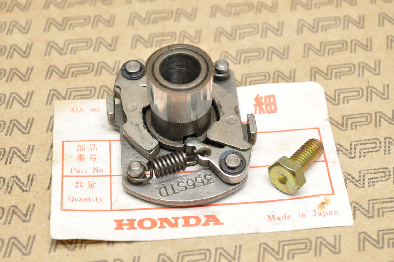 NOS Honda XL350 K0-1976 Timing Spark Advancer Assembly 30220-356-004