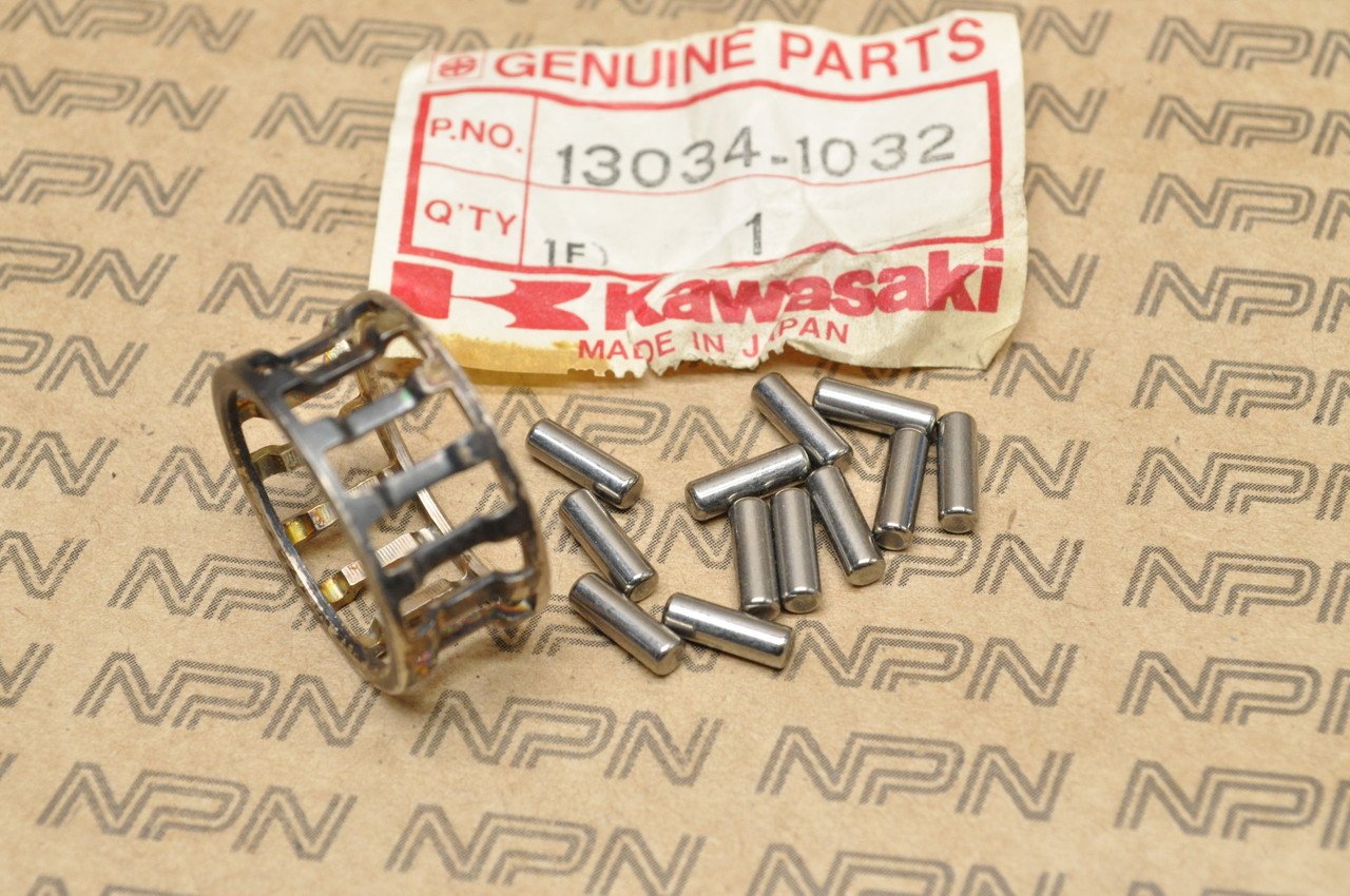 NOS Kawasaki KDX80 KX80 Connecting Rod Big End Needle Bearing 13034-1032