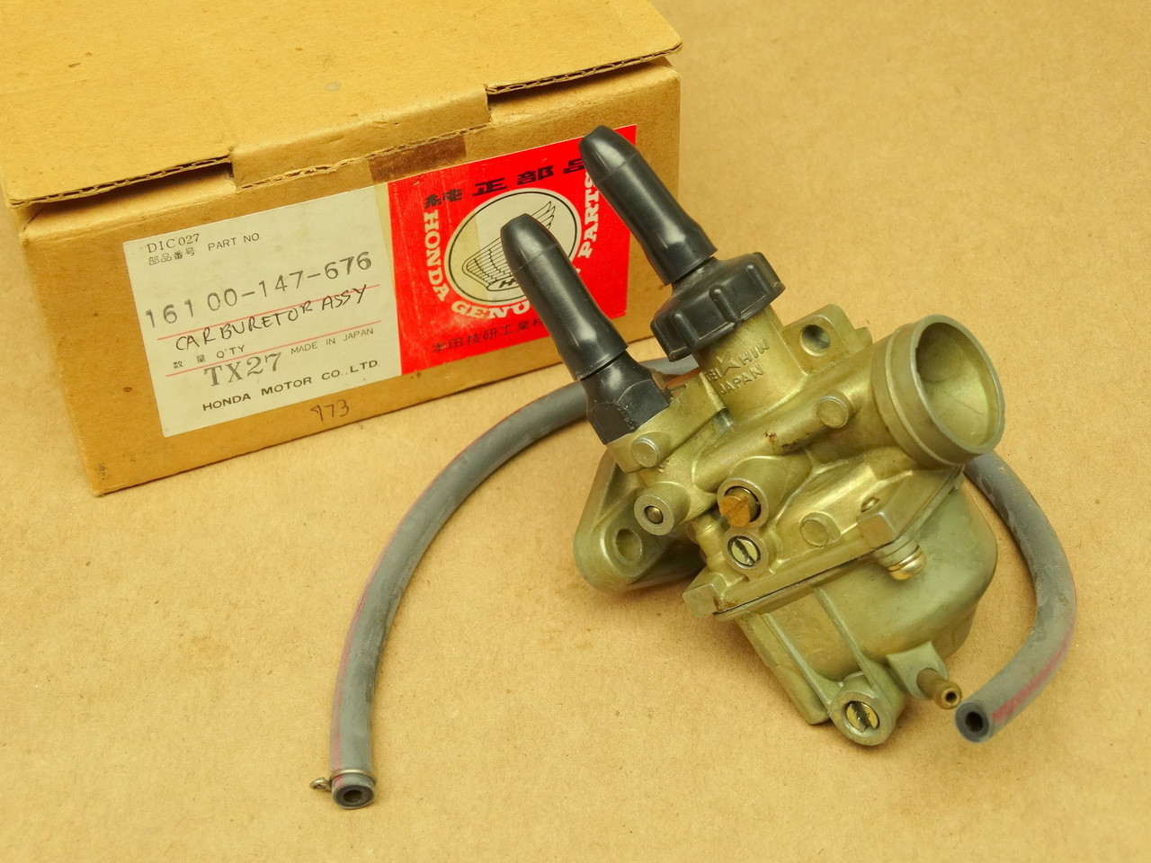 NOS Honda 1977-79 NC50 Express Carburetor Assembly 16100-147-676