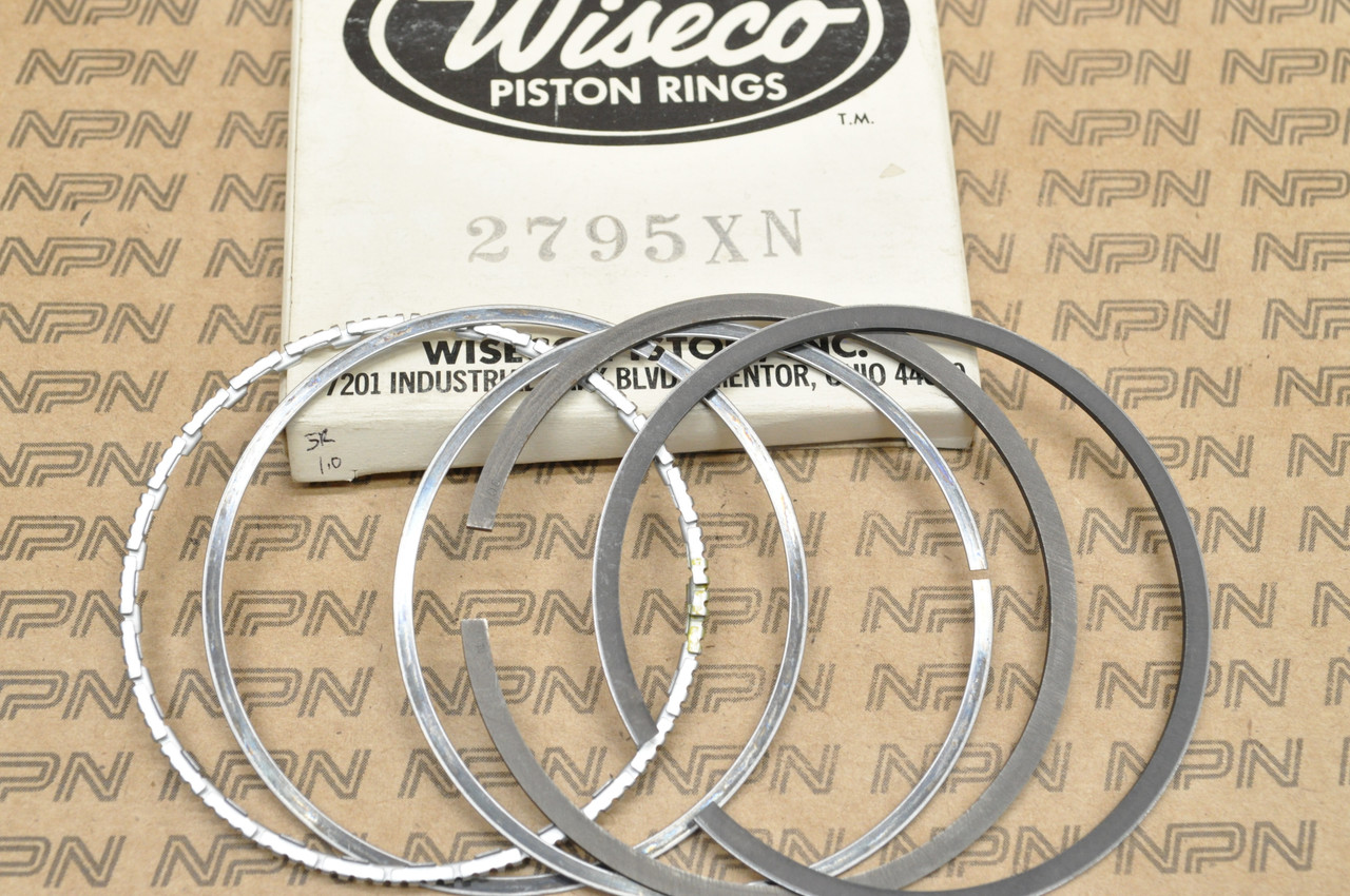 NOS Yamaha YFB250 YFM225 YFM250 YTM225 Wiseco 71mm Piston Ring Set 2795XN