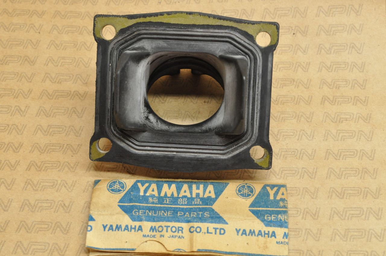 NOS Yamaha 1984 YZ125 Carburetor Boot Joint Intake Manifold 39W-13565-00