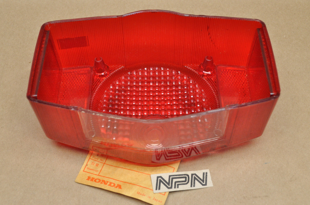 NOS Honda CB350 CB450 CB750 CL450 CL70 CT70 GL1000 Tail Light Lens 33702-341-671