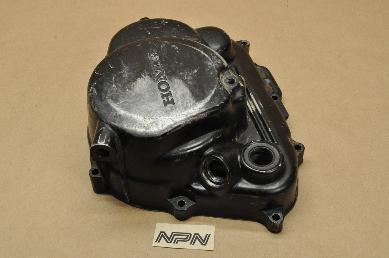 Vintage Used OEM Honda XR80 R XR100 R Right Crankcase Clutch Cover 11330-KA9-680