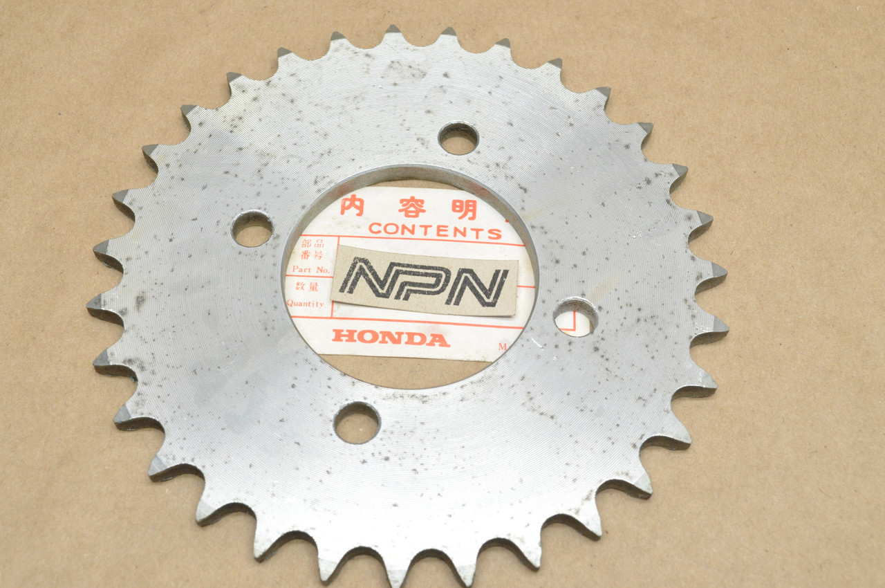 NOS Honda CA72 Steel Rear Wheel Final Drive Sprocket 31T 41201-259-000