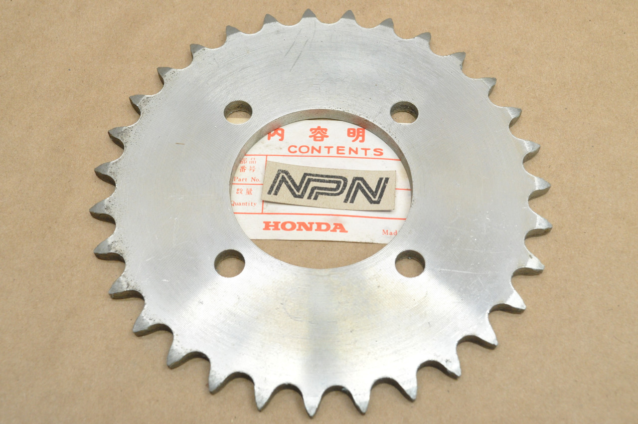 NOS Honda CA72 Steel Rear Wheel Final Drive Sprocket 31T 41201-259-000