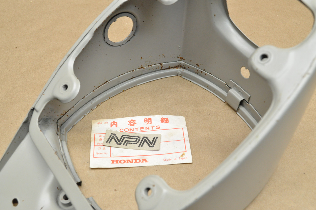 NOS Honda CA77 CA72 Head Light Bucket Case Cover in Primer 61301-271-000 Z
