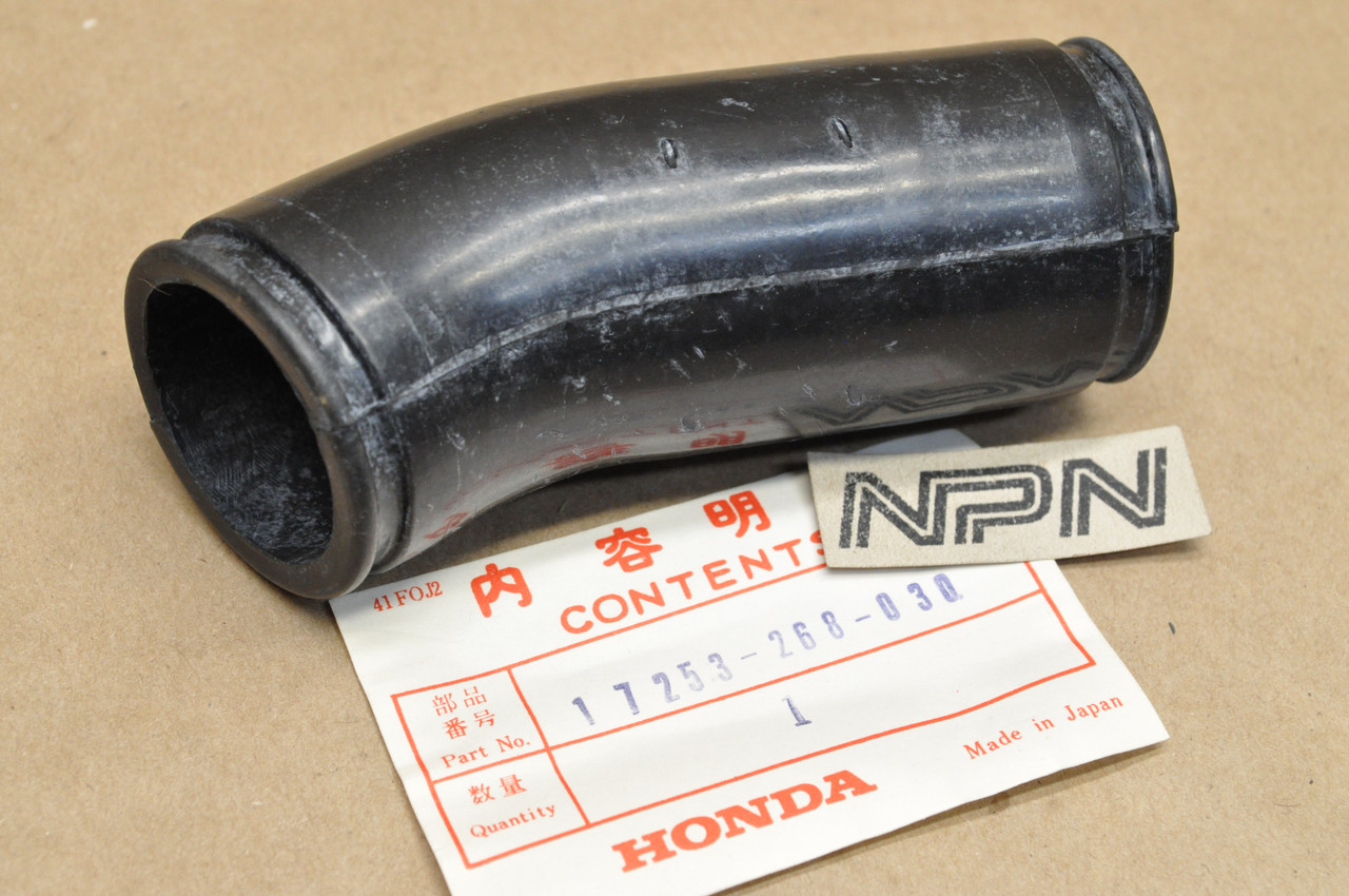 NOS Honda CB72 CB77 Right Air Cleaner Breather Connecting Tube 17253-268-030