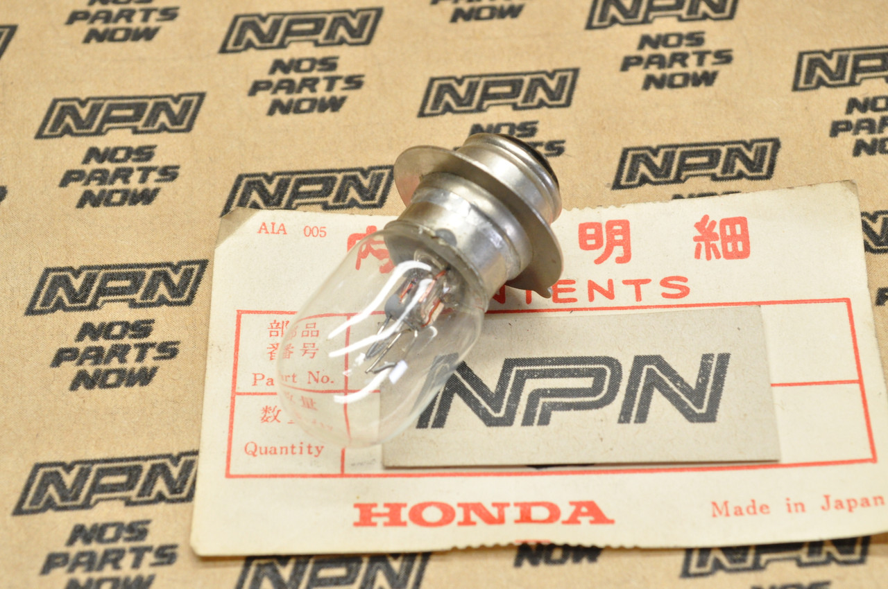 NOS Honda ATC110 CT90 MR250 S90 XR200 XR250 XR500 Head Light Bulb 34901-030-003