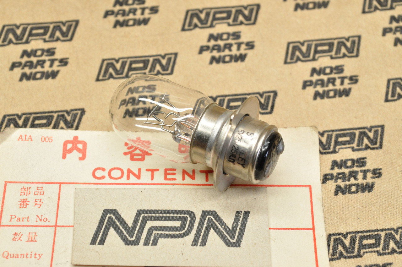 NOS Honda ATC110 CT90 MR250 S90 XR200 XR250 XR500 Head Light Bulb 34901-030-003