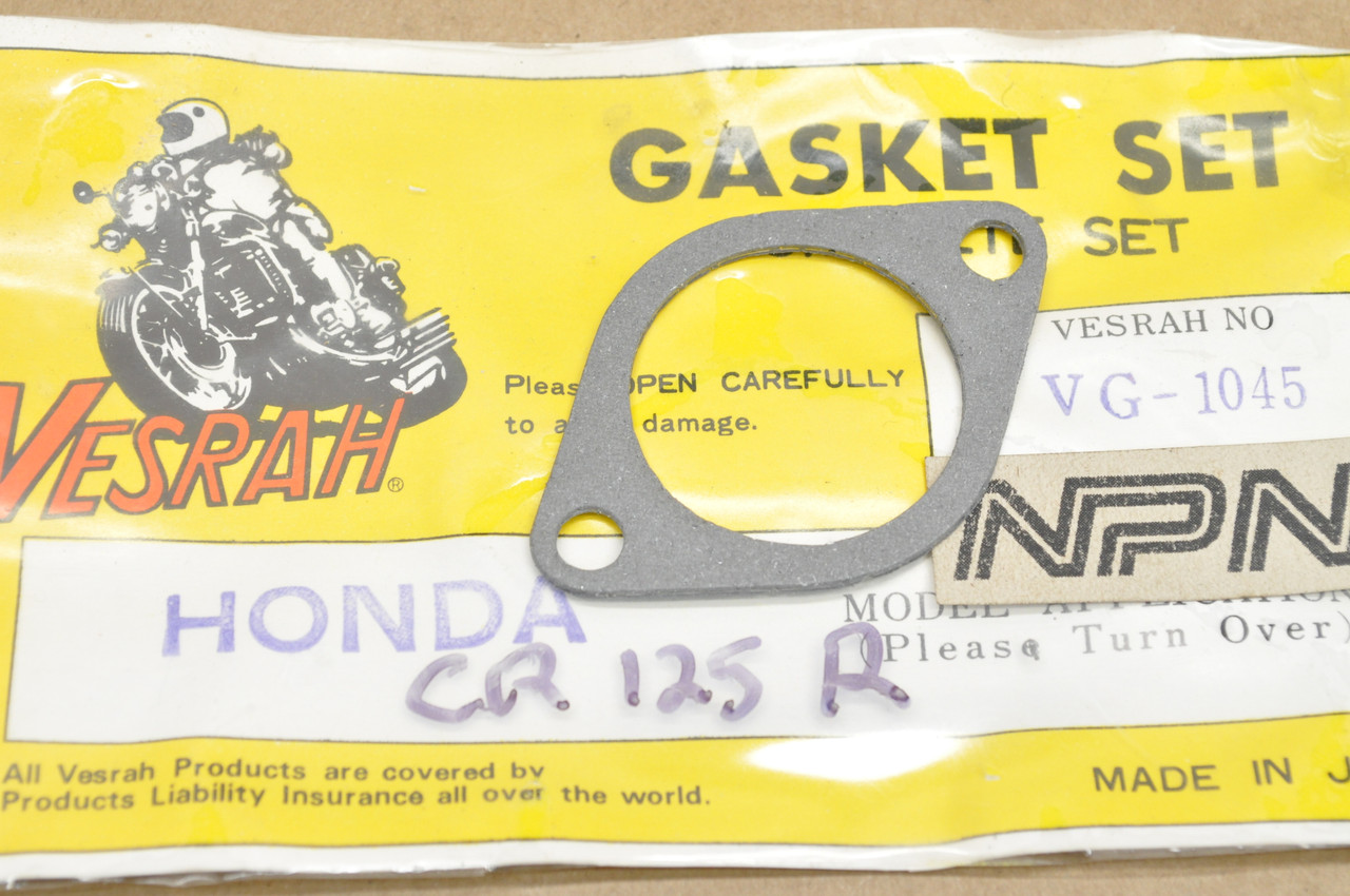 NOS Honda 1984-85 CR125 R Vesrah Sub Chamber Gasket 18345-KA3-740